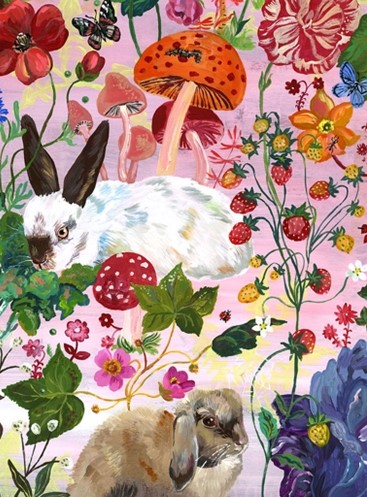 A piece of art by Nathalie Lete