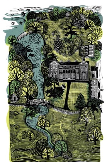 A print by Sarah Kirby