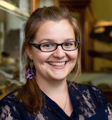 A head shot of Dr Charlotte Kenchington