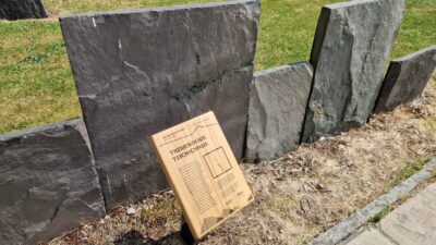 Interpretation in All Saints Churchyard, Thurcaston