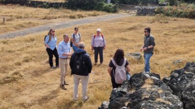 Leicestershire and Rutland Wildlife Trust supported the evaluation with a visit to their Charnwood Lodge site.